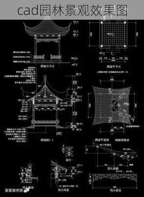 cad园林景观效果图