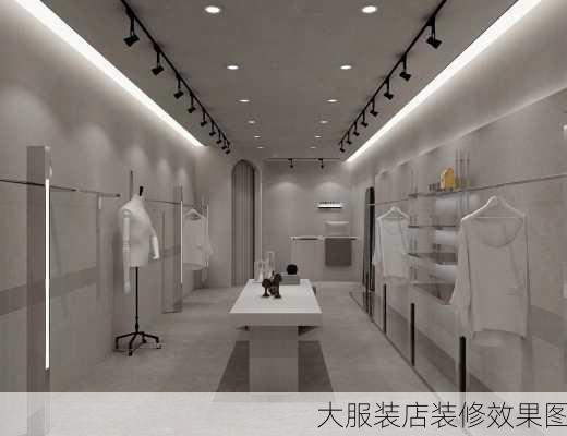 大服装店装修效果图